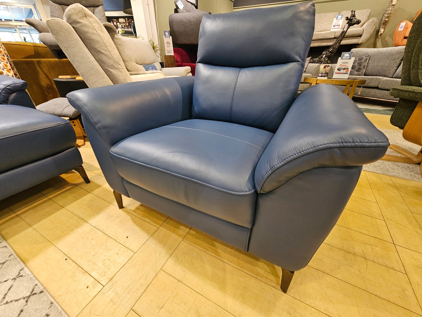 Morgan Power Chaise + Chair Set