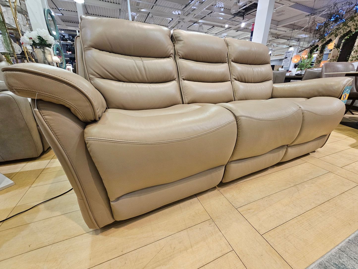 Anderson 3 Seater Power Recliner Sofa + 2 Seater Power Console Sofa Set