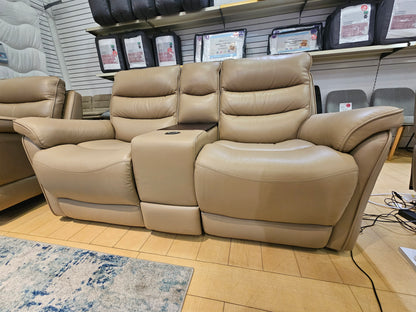 Anderson 3 Seater Power Recliner Sofa + 2 Seater Power Console Sofa Set