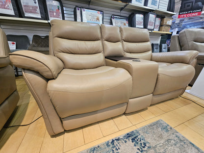 Anderson 3 Seater Power Recliner Sofa + 2 Seater Power Console Sofa Set