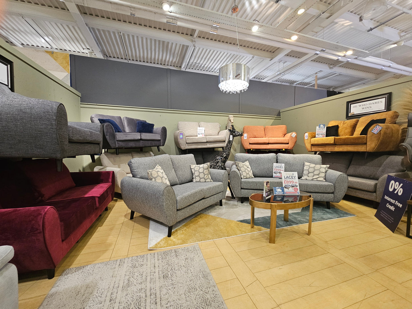 Lacey 3 + 2 Sofa Set