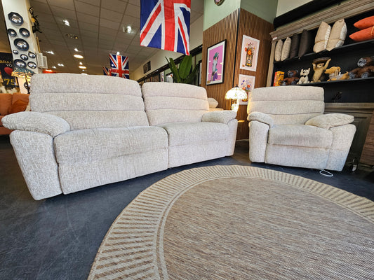 Paige 3 Seater+ Chair Sofa Set