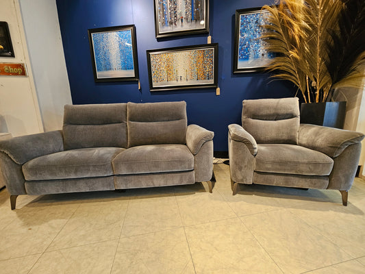 Morgan 3 Seater + Chair Sofa Set