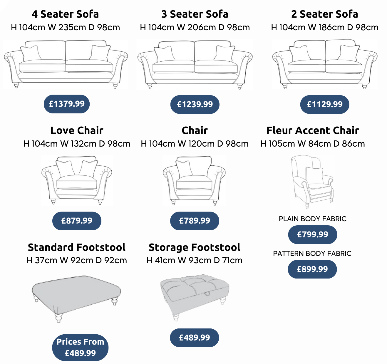 Dursley Sofa Collection