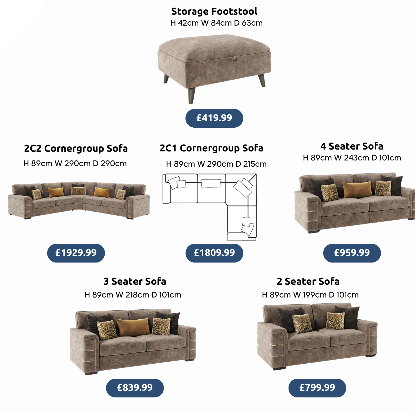 Ferndale Sofa Collection