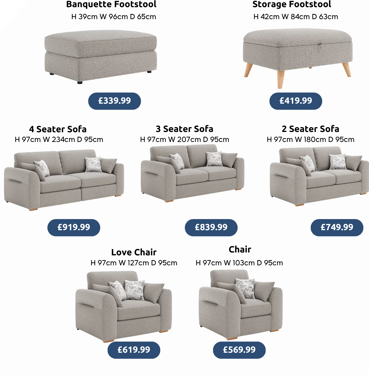 Ferndale Sofa Collection