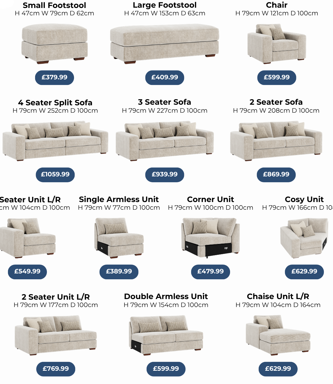 Halo Sofa Collection