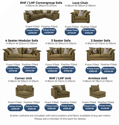 Lydia Sofa Collection