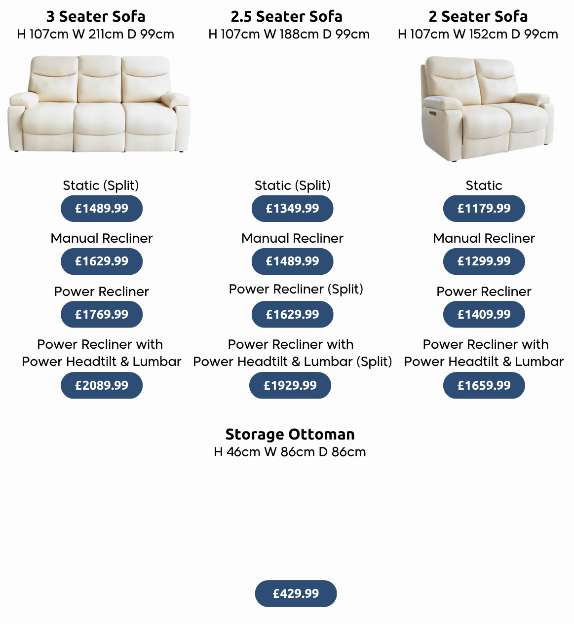 Pembroke Sofa Collection