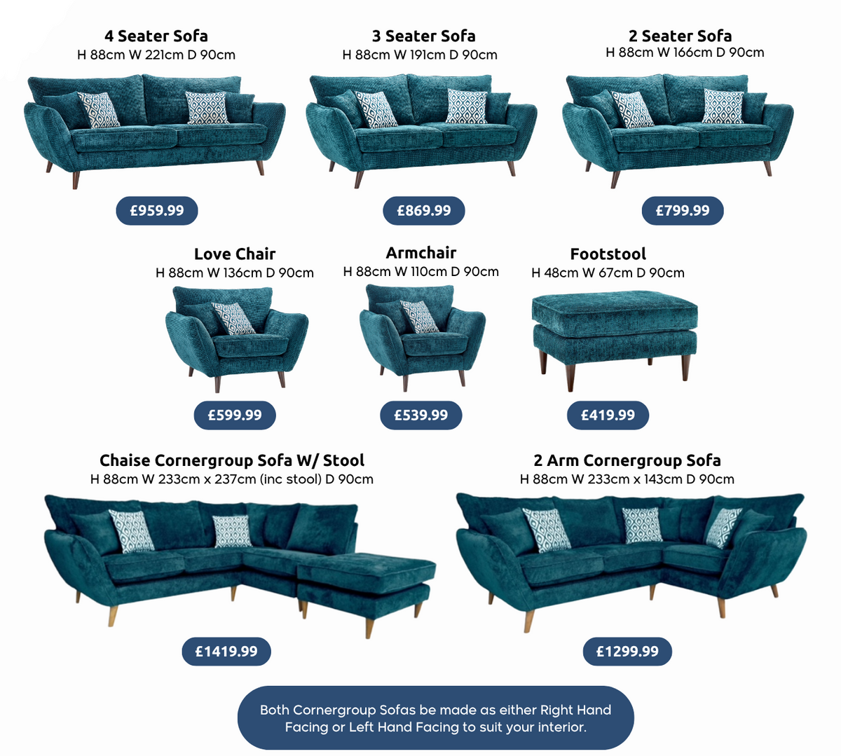 Platinum Sofa Collection
