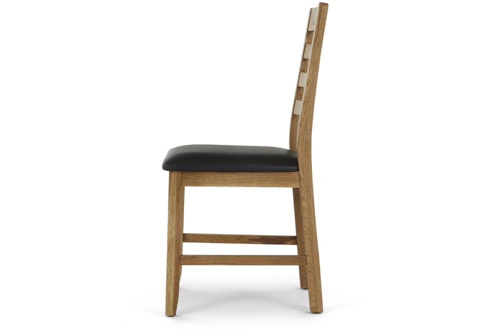 Brampton Dining Chair | Brown PU