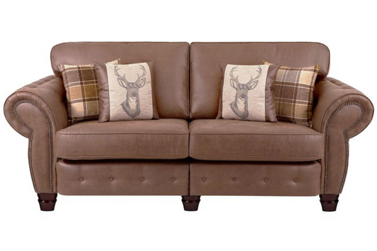 Cambridge 3 Seater Split Sofa Standard Back | Tan