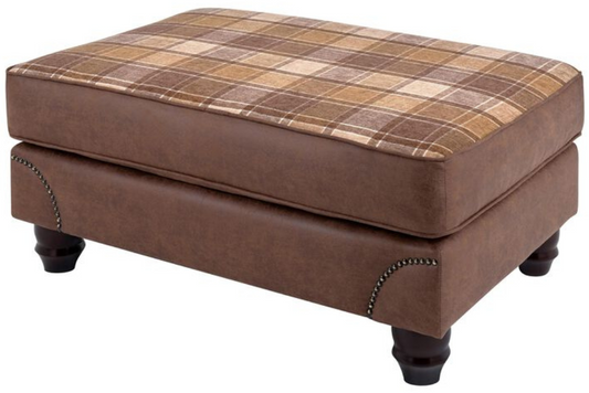 Cambridge Standard Footstool | Tan