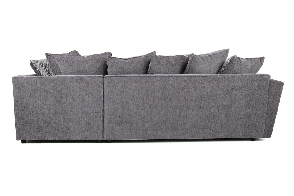 York Cornergroup Sofa & Stool - Scatter Back