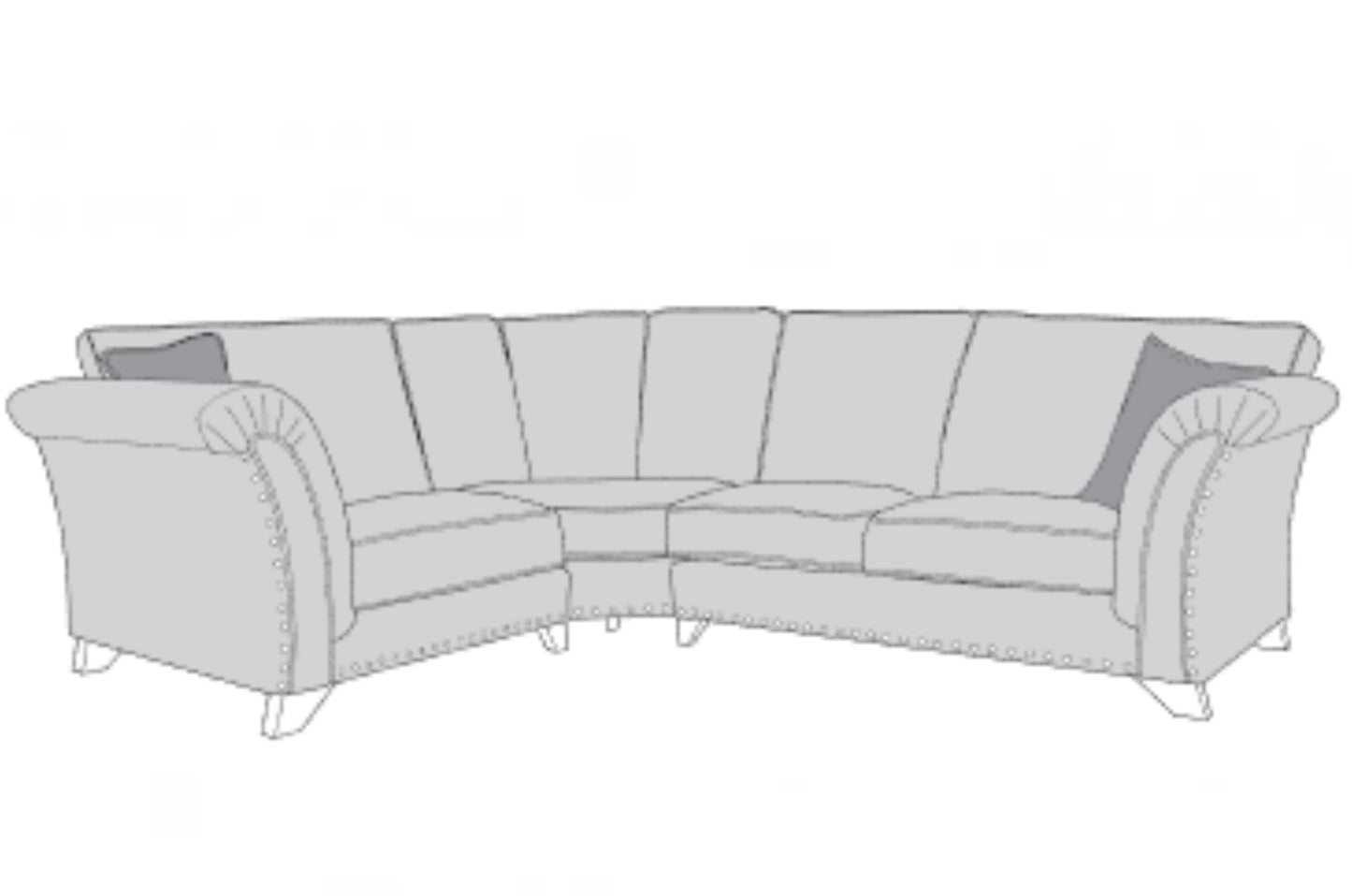 Venus 1C2 Corner Group Sofa