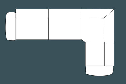 The Milan Range - 2C1 Cornergroup Sofa