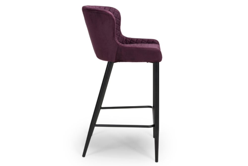 The Malmo Collection - Bar Stool SET OF 2 | Mulberry