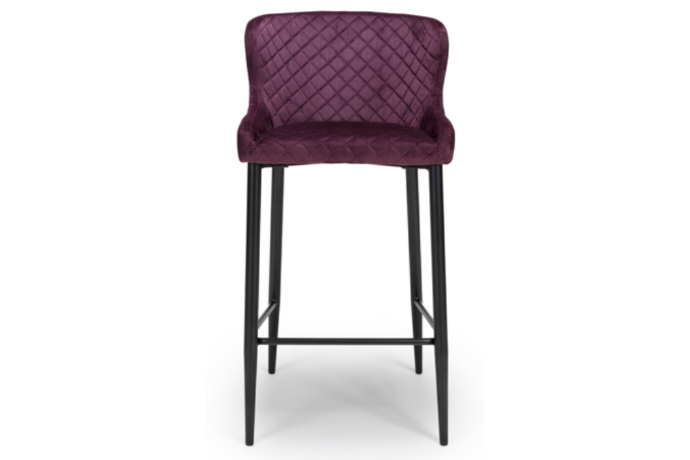 The Malmo Collection - Bar Stool SET OF 2 | Mulberry