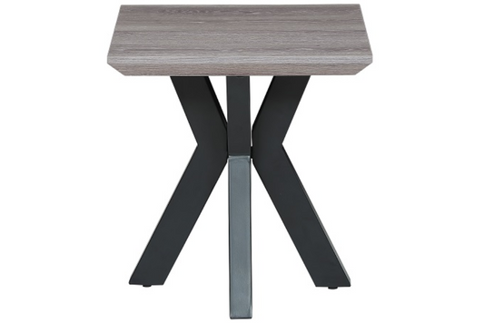 The Melbourne Collection - End Table | Available In Grey, Light Walnut & Oak