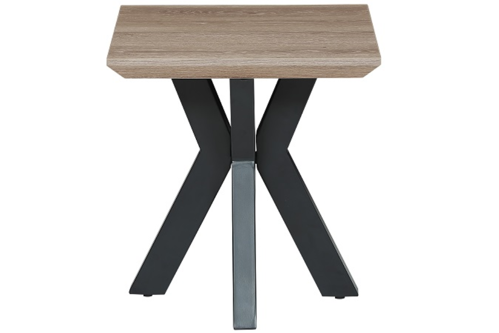The Melbourne Collection - End Table | Available In Grey, Light Walnut & Oak