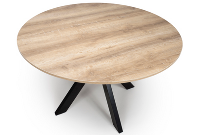 The Melbourne Collection - 1200mm Round Dining Table | Available In Grey, Light Walnut & Oak