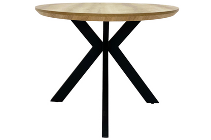The Melbourne Collection - 2200mm Oval Dining Table | Available In Grey, Light Walnut & Oak