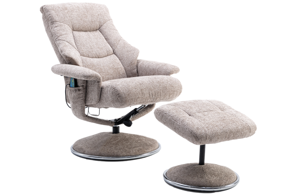 Rhodes - Relaxer Chair & Footstool