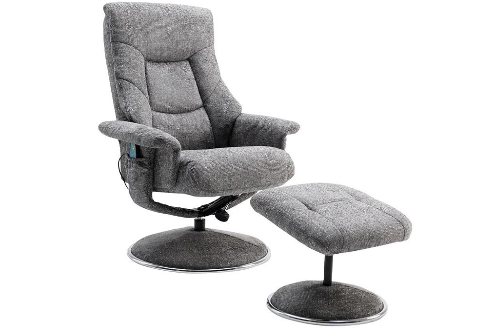 Rhodes - Relaxer Chair & Footstool