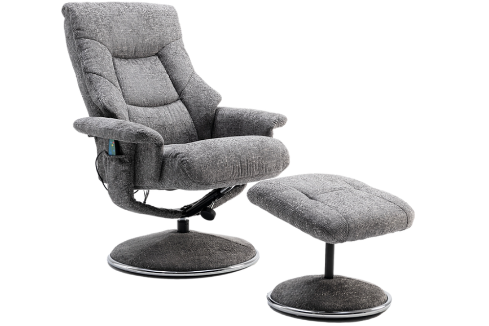 Rhodes - Relaxer Chair & Footstool