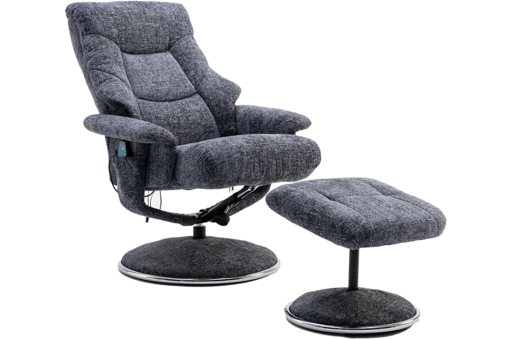 Rhodes - Relaxer Chair & Footstool