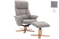 Marbella - Swivel Recliner Chair & Footstool
