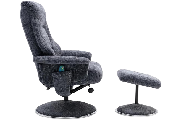 Rhodes - Relaxer Chair & Footstool