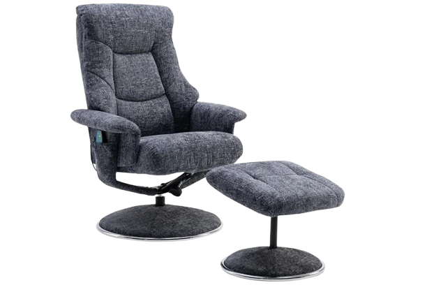 Rhodes - Relaxer Chair & Footstool