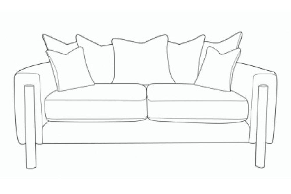 The Wilma Range - 3 Seater Sofa
