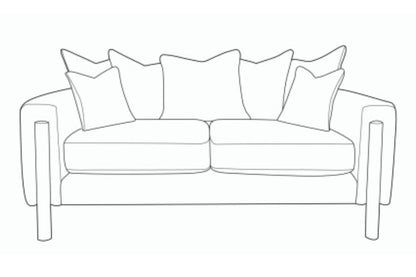 The Wilma Range - 3 Seater Sofa