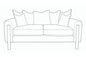 The Wilma Range - 3 Seater Sofa