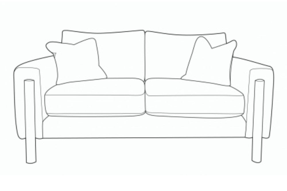 The Wilma Range - 2 Seater Sofa