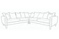 The Wilma Range - 2C2 Cornergroup Sofa