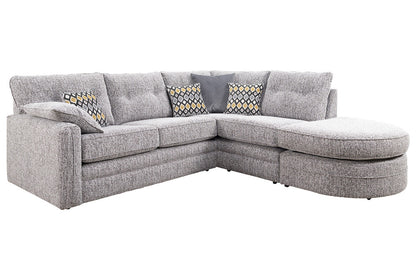 The Nina Range - Large Chaise Cornergroup Sofa