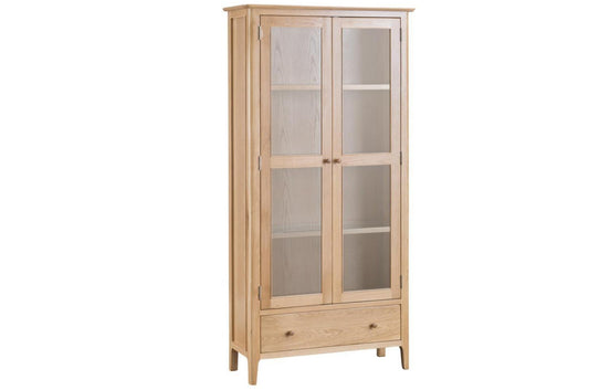 Nottingham Display Cabinet - Oak