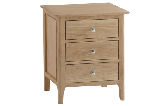 Nottingham Extra Large Bedside Cabinet - Oak