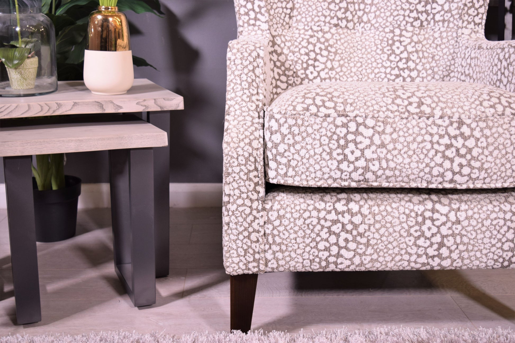Plaza Throne Chair-Fabric Sofa-Jaspers of Hinckley Ltd.