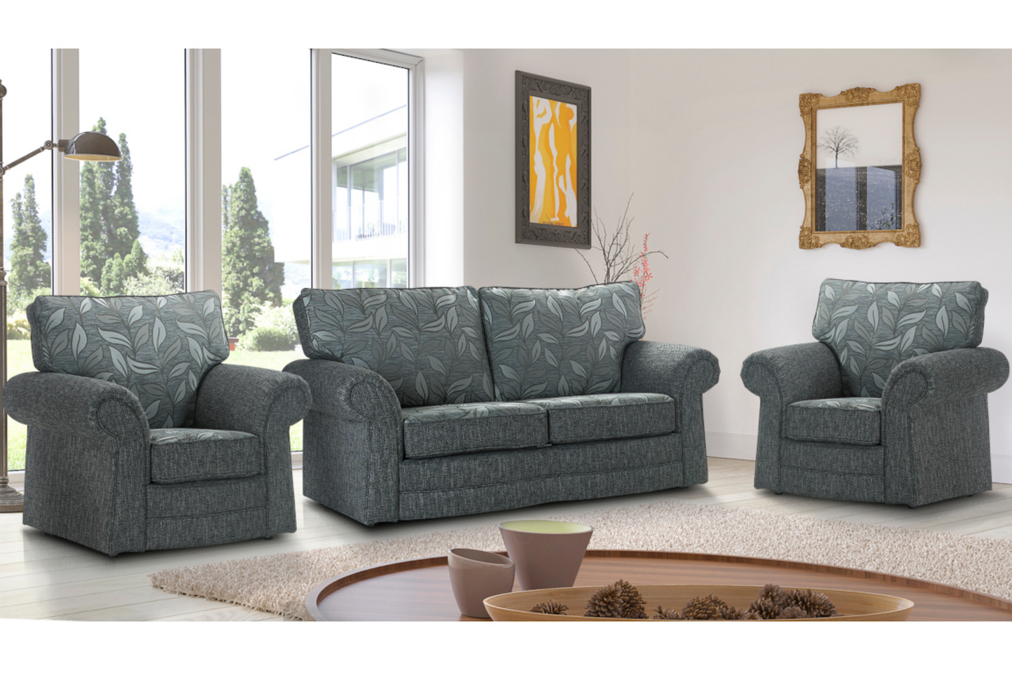 The Delilah Range - 3 Seater Sofa | Custom Options Available